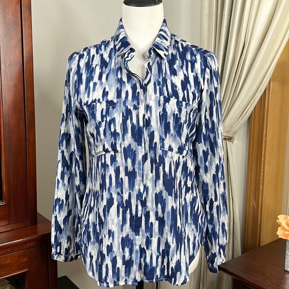 Anthropologie Cloth & Stone Button Down Blouse